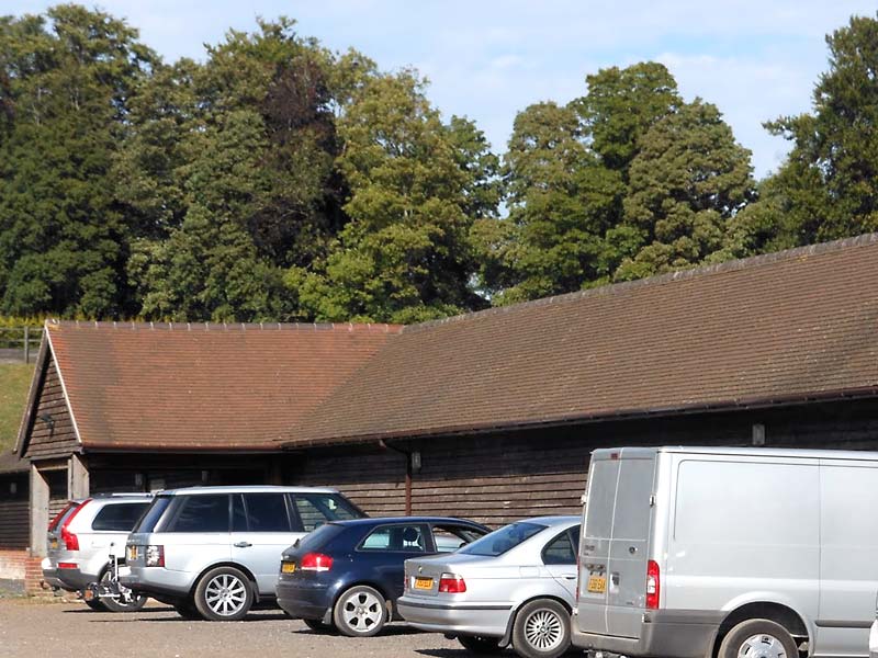 Spacious parking facility No matter how large your car there's plenty of room for stress free parking